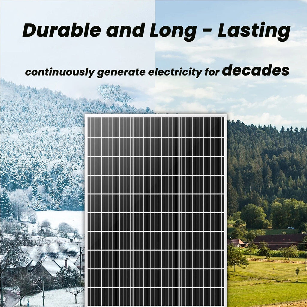 200W Rigid Solar Panels w/ cable and connector