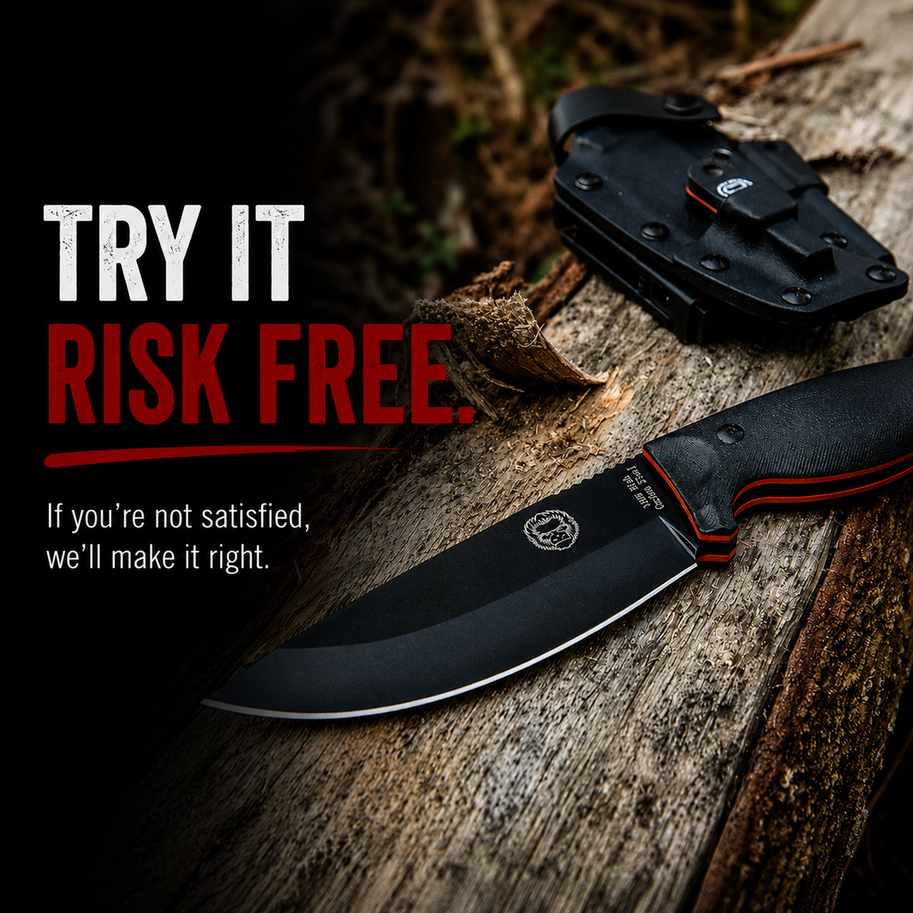 The Bloodline™ | 1095 Carbon Steel Bushcraft Knife