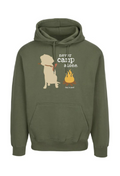 NEVER CAMP ALONE® Hoodie (Green)