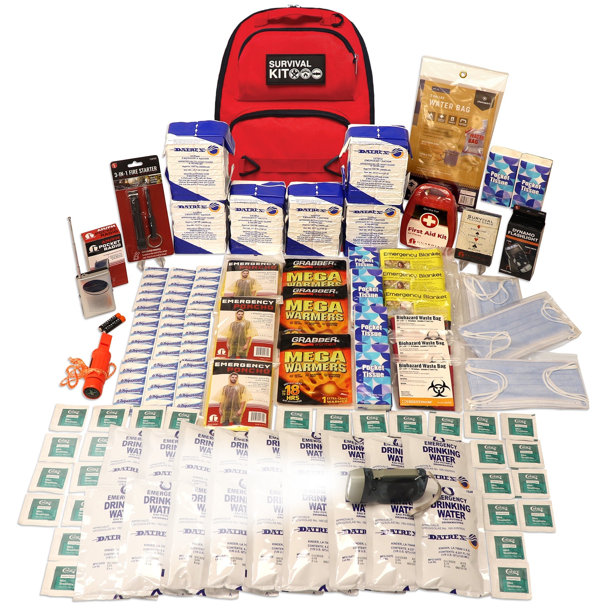 Prepared Survival Kit -  Emergency & Disaster Go Bag