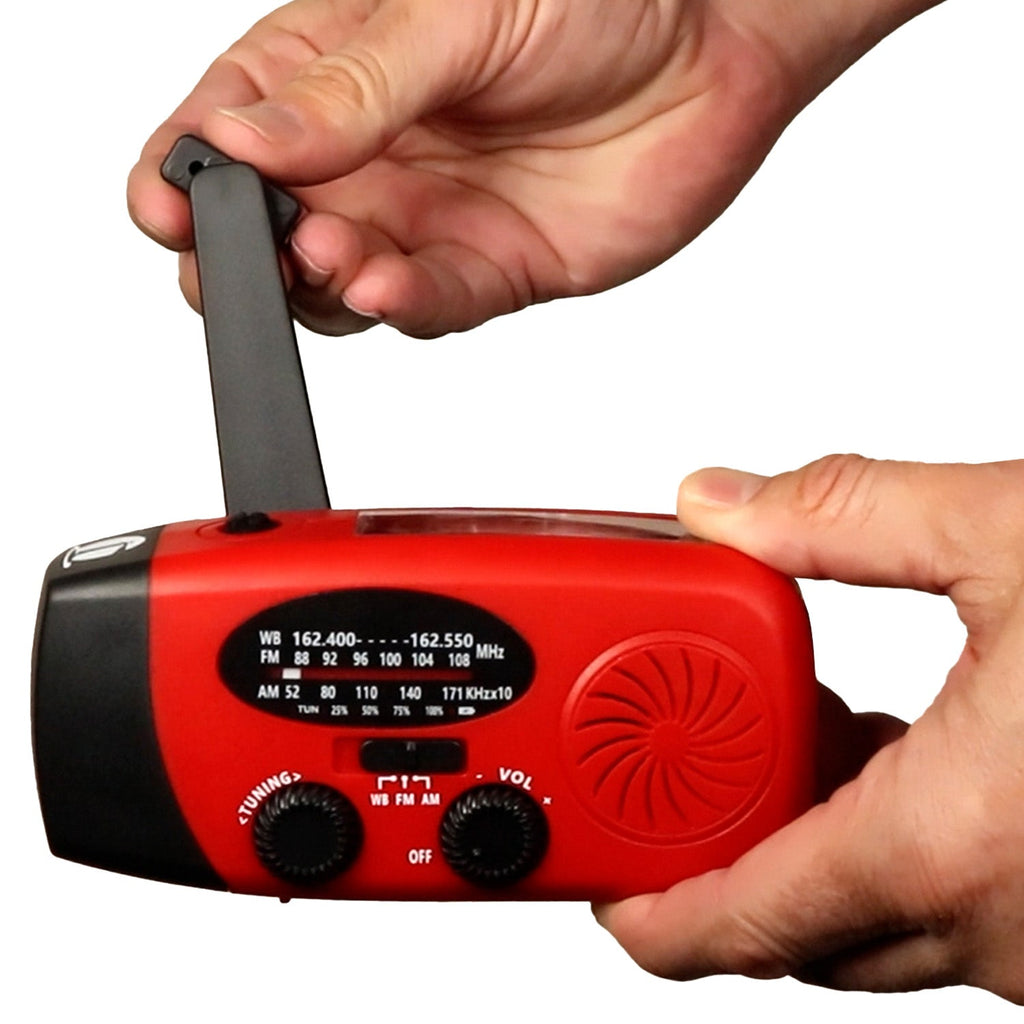 4-in-1 Dynamo NOAA Radio and Flashlight