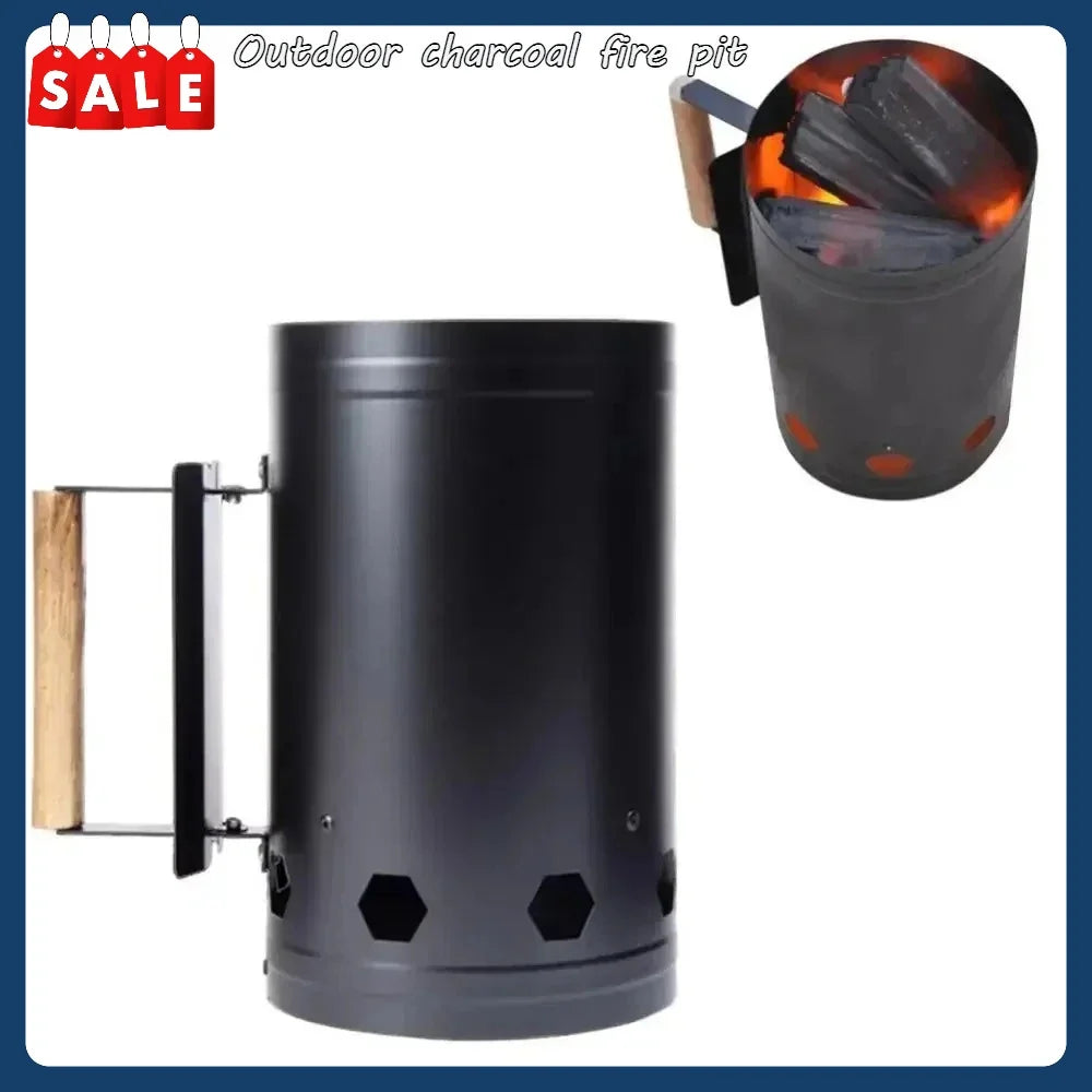 Hot-selling Outdoor BBQ Camping Fire Starter Bucket Charcoal Bucket Charcoal Fire Starter Bucket Charcoal Bucket Ignition Tube