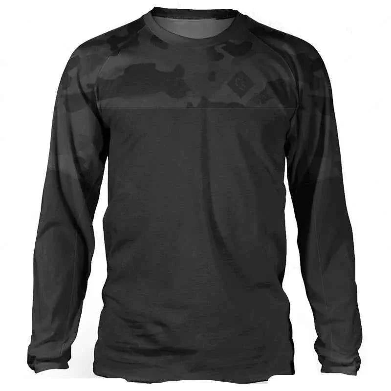 Loose Rider Men's Jersey Motocross Downhill Suit MTB Mountain Bike Breathable T-Shirt  Long Sleeve Sweatshirt