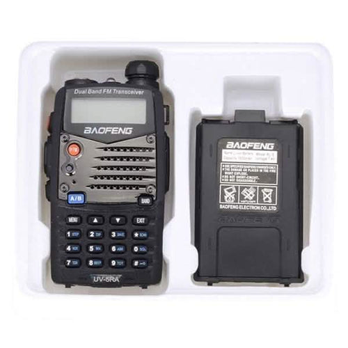 Baofeng UV-5RA V/UHF 136-174/400-520MHz Dual-Band Two-way Radio Walkie Talkies