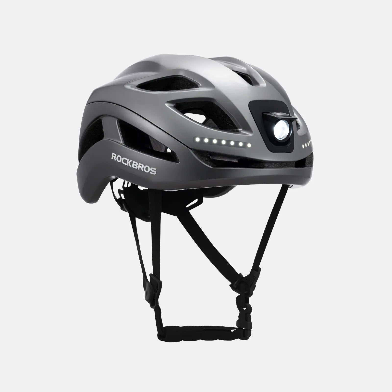 Bike Helmet with LED Front and Rear Light