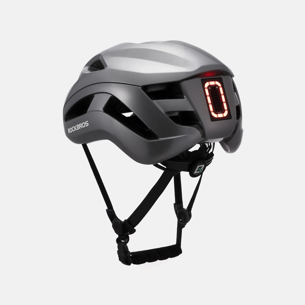 Bike Helmet with LED Front and Rear Light