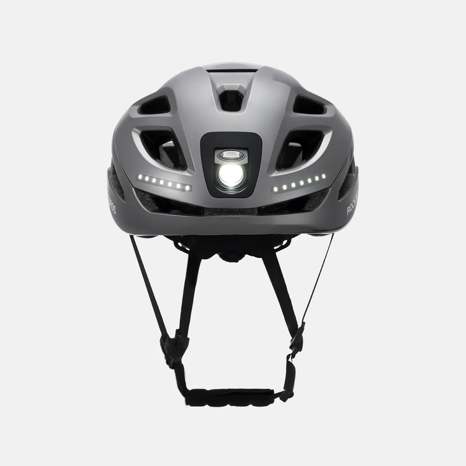 Bike Helmet with LED Front and Rear Light