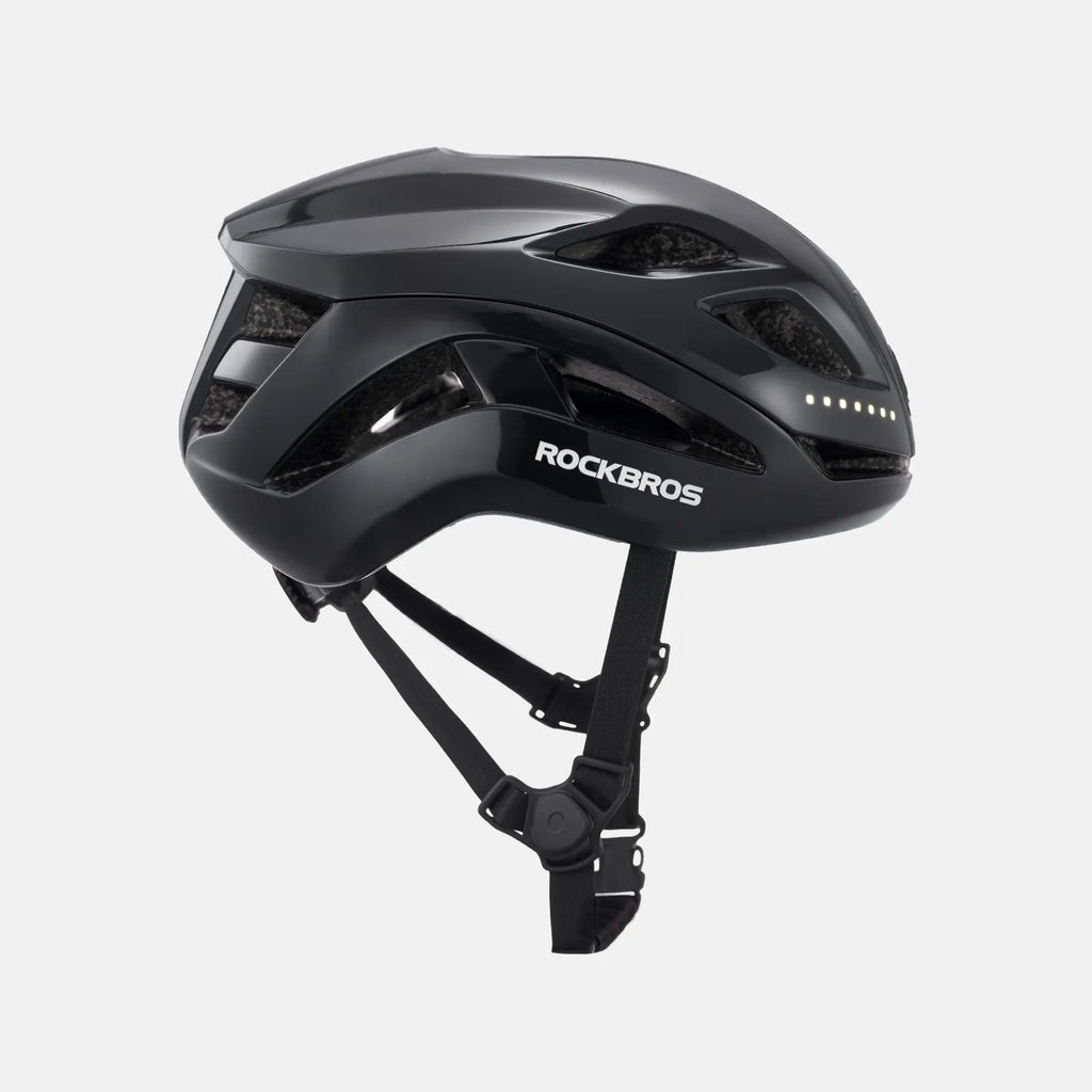 Bike Helmet with LED Front and Rear Light