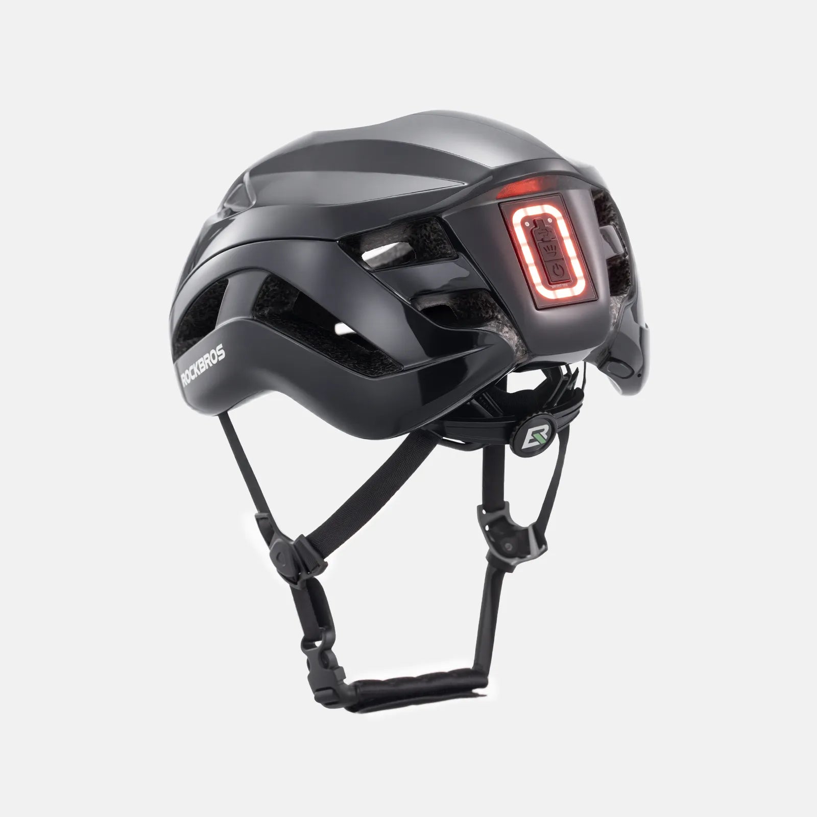 Bike Helmet with LED Front and Rear Light