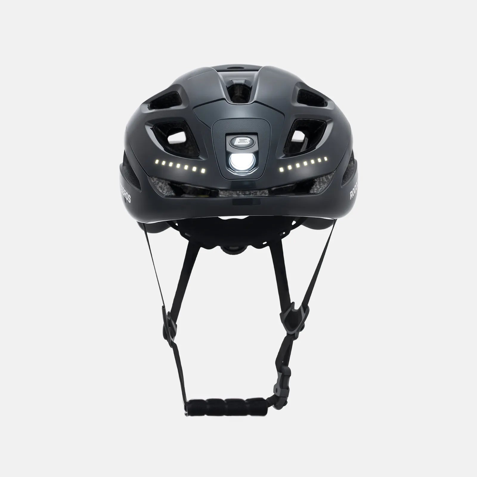 Bike Helmet with LED Front and Rear Light
