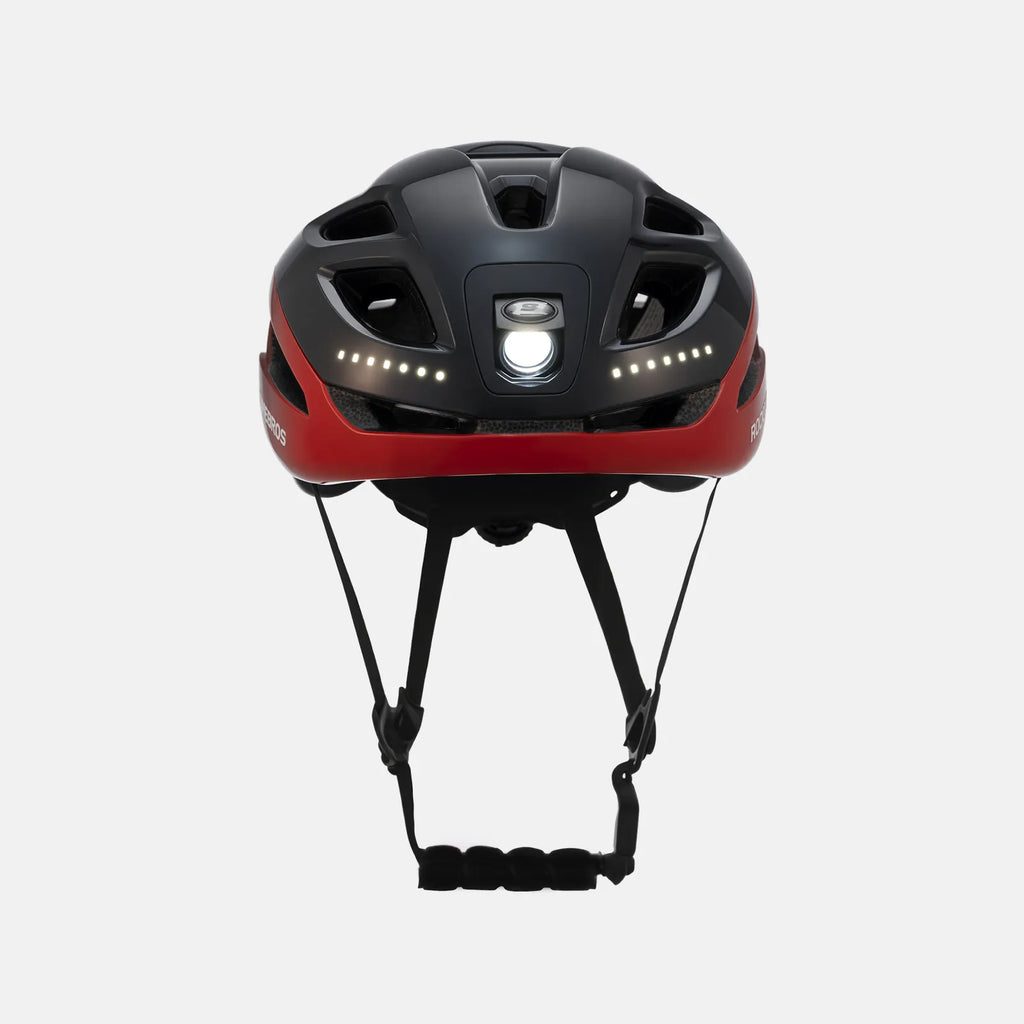 Bike Helmet with LED Front and Rear Light