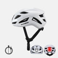 Bike Helmet with LED Front and Rear Light