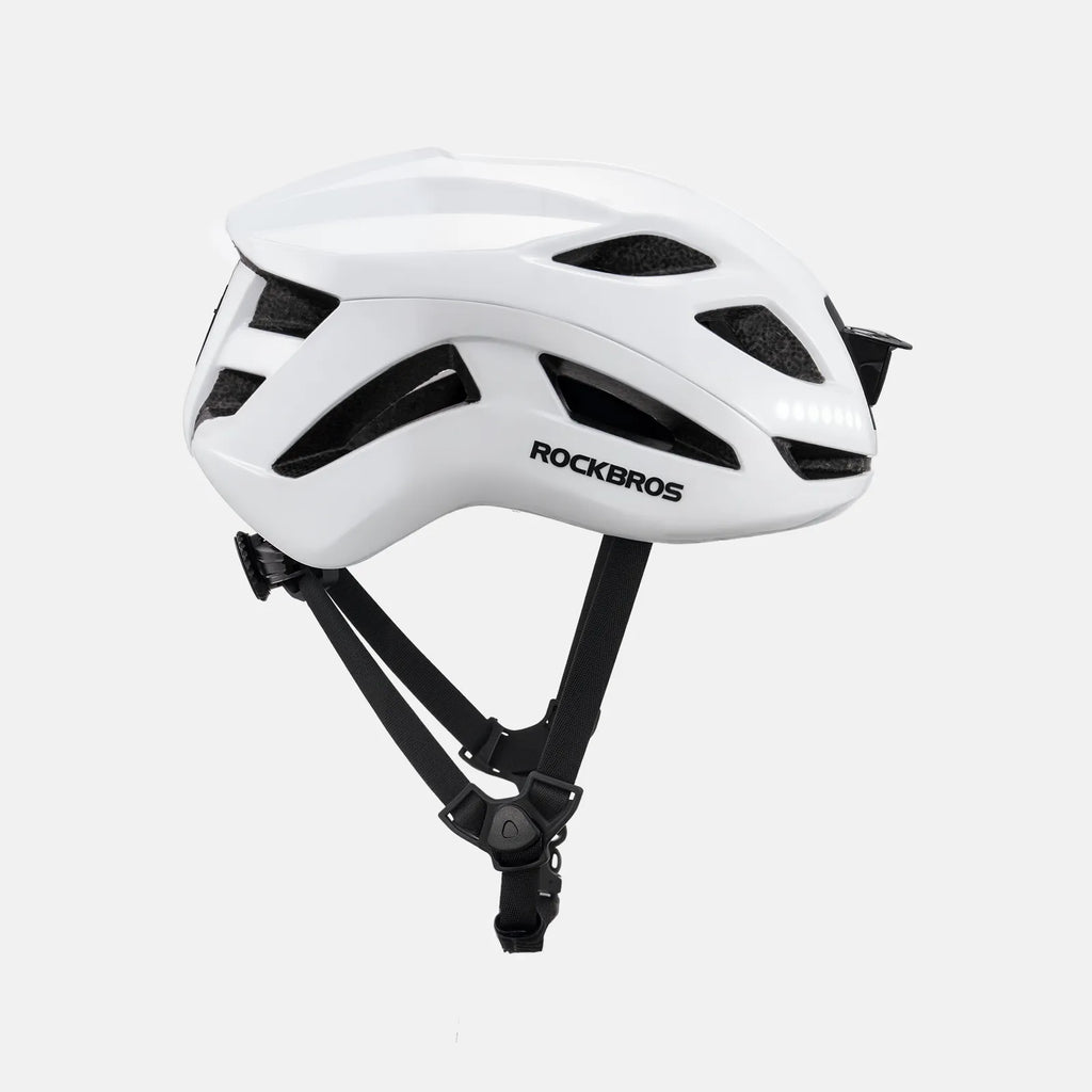 Bike Helmet with LED Front and Rear Light