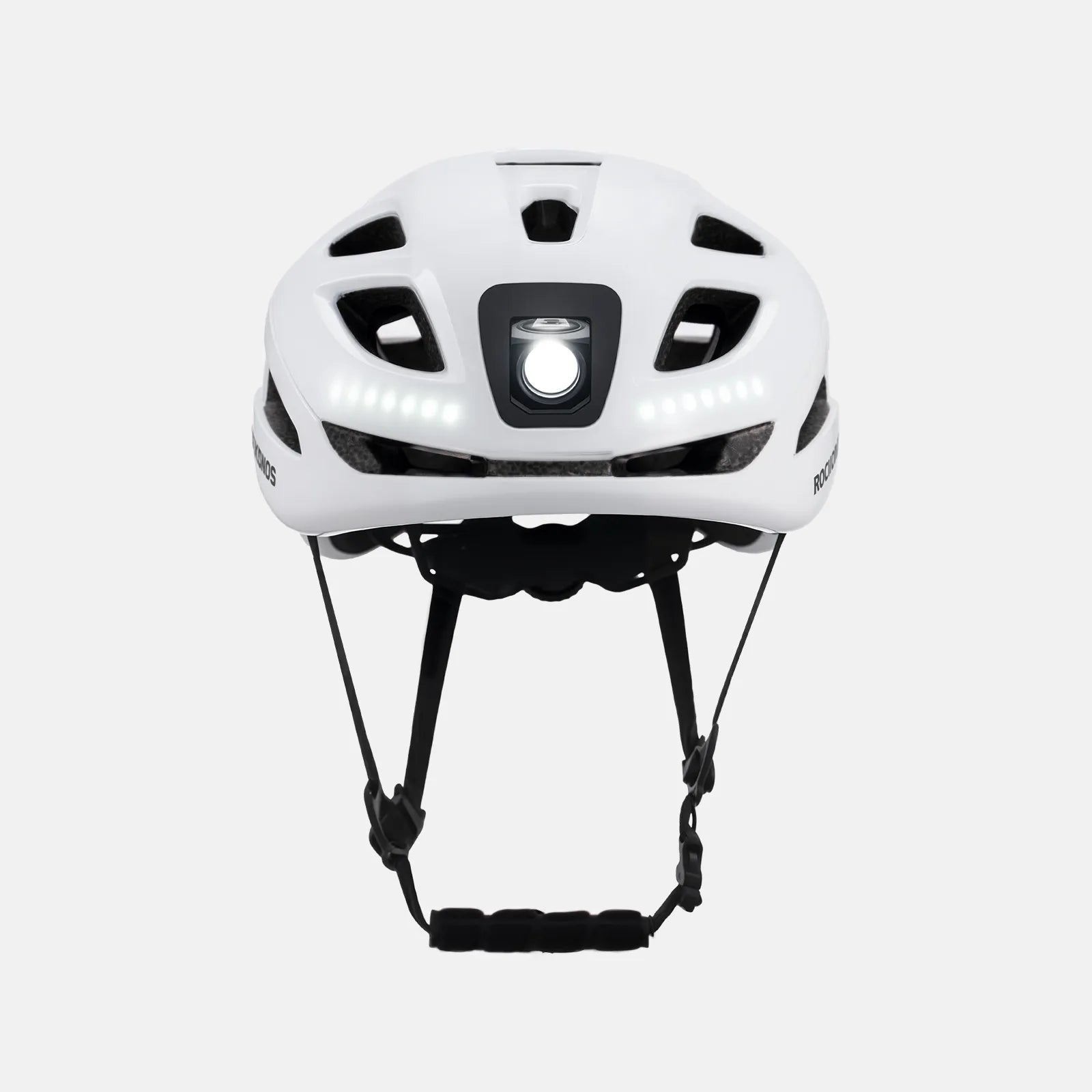 Bike Helmet with LED Front and Rear Light